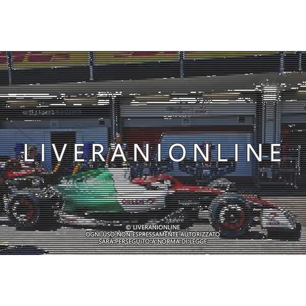 Alfa Romeo F1 Team C42. 10.06.2022. Formula 1 World Championship, Rd 8, Azerbaijan Grand Prix, Baku Street Circuit, Azerbaijan, Practice Day. - www.xpbimages.com, EMail: requests@xpbimages.com © Copyright: Batchelor / XPB Images/AGENZIA ALDO LIVERANI SAS - ITALY ONLY EDITORIAL USE ONLY