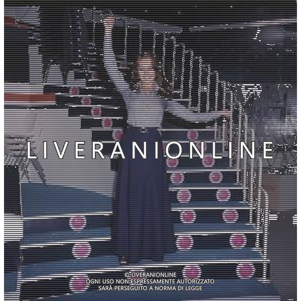 RETROSPETTIVA MARIA ROSARIA OMAGGIO ATTRICE NELLA FOTO A CANZONISSIMA 1974 AG ALDO LIVERANI SAS