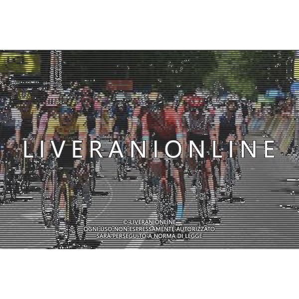 10-06-2022 Criterium Du Dauphine Libere; Tappa 06 Rives - Gap; 2022, Jumbo - Visma; 2022, Bahrain - Victorious; Roglic, Primoz; Haig, Jack; Gap; ©SIROTTI/AGENZIA ALDO LIVERANI SAS