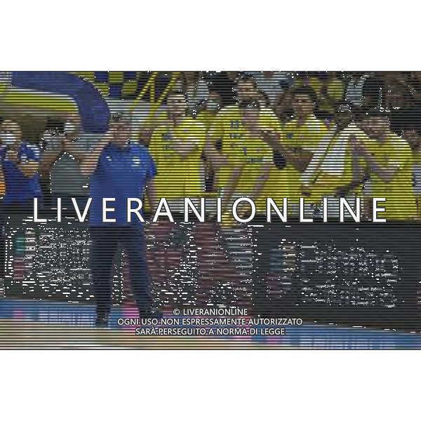 Roberto Tommasini/LMedia - Playoff finals - 3rd match - Tezenis Verona VS APU Udine - Italian Basketball Serie A2 Men Championship 2021/2022 June 10 2022 - AGSM Forum Verona, Italy Playoff finals - 3rd match - Tezenis Verona VS APU Udine Photo showing: Andrea Ramagli - Head Coach - Scaligera Basket Tezenis Verona @Roberto Tommasini/LiveMedia /AGENZIA ALDO LIVERANI SAS