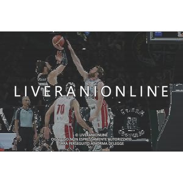 Tornike Shengelia (Segafredo Virtus Bologna) (L) thwarted by Nicolo\' Melli (Armani Exchange Milano) - Virtus Segafredo Bologna vs AX Armani Exchange Milano - Campionato Basket Serie A Play off Gara 2 scudetto 10.06.2022 ©Michele Nucci/LMedia/AGENZIA ALDO LIVERANI SAS