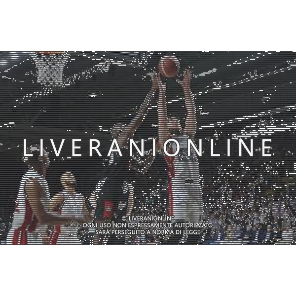 Jakarr Sampson (Segafredo Virtus Bologna) (L) thwarted by \Nicolo\' Melli (Armani Exchange Milano) - Virtus Segafredo Bologna vs AX Armani Exchange Milano - Campionato Basket Serie A Play off Gara 2 scudetto 10.06.2022 ©Michele Nucci/LMedia/AGENZIA ALDO LIVERANI SAS