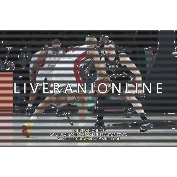 Shavon Shields (Armani Exchange Milano) (L) thwarted by Amar Alibegovic (Segafredo Virtus Bologna) - Virtus Segafredo Bologna vs AX Armani Exchange Milano - Campionato Basket Serie A Play off Gara 2 scudetto 10.06.2022 ©Michele Nucci/LMedia/AGENZIA ALDO LIVERANI SAS