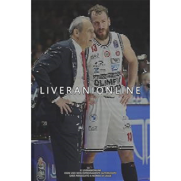 Ettore Messina (head coach of Armani Exchange Milano) and Sergio Rodriguez (Armani Exchange Milano) - Virtus Segafredo Bologna vs AX Armani Exchange Milano - Campionato Basket Serie A Play off Gara 2 scudetto 10.06.2022 ©Michele Nucci/LMedia/AGENZIA ALDO LIVERANI SAS