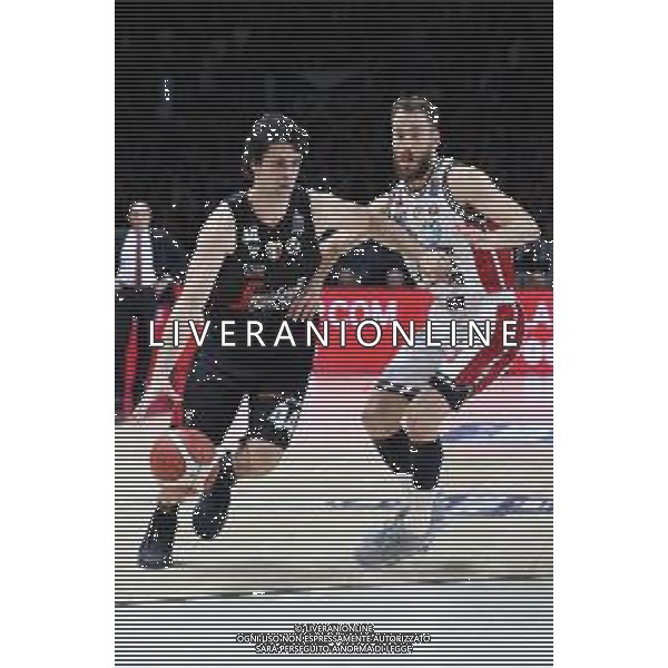 Milos Teodosic (Segafredo Virtus Bologna) (L) thwarted by Sergio Rodriguez (Armani Exchange Milano) - Virtus Segafredo Bologna vs AX Armani Exchange Milano - Campionato Basket Serie A Play off Gara 2 scudetto 10.06.2022 ©Michele Nucci/LMedia/AGENZIA ALDO LIVERANI SAS