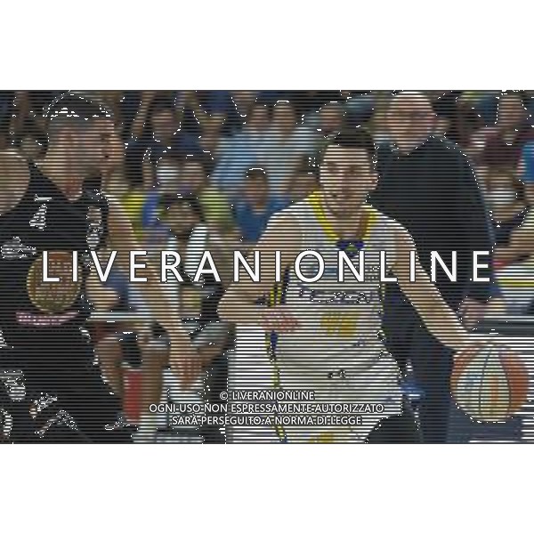 Roberto Tommasini/LMedia - Playoff finals - 3rd match - Tezenis Verona VS APU Udine - Italian Basketball Serie A2 Men Championship 2021/2022 June 10 2022 - AGSM Forum Verona, Italy Playoff finals - 3rd match - Tezenis Verona VS APU Udine Photo showing: Marco Spanghero - Scaligera Basket Tezenis Verona @Roberto Tommasini/LiveMedia /AGENZIA ALDO LIVERANI SAS