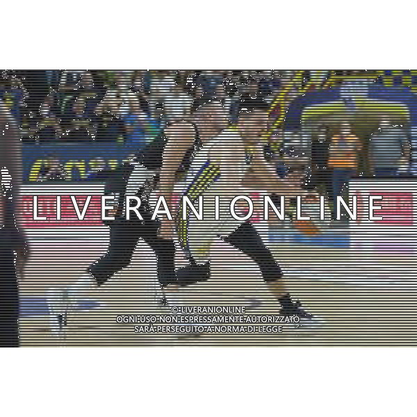 Roberto Tommasini/LMedia - Playoff finals - 3rd match - Tezenis Verona VS APU Udine - Italian Basketball Serie A2 Men Championship 2021/2022 June 10 2022 - AGSM Forum Verona, Italy Playoff finals - 3rd match - Tezenis Verona VS APU Udine Photo showing: Marco Spanghero - Scaligera Basket Tezenis Verona @Roberto Tommasini/LiveMedia /AGENZIA ALDO LIVERANI SAS
