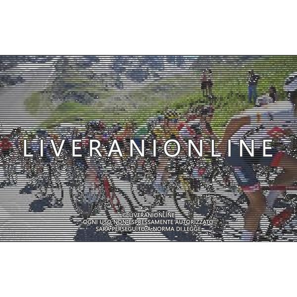 11-06-2022 Criterium Du Dauphine Libere; Tappa 07 Saint Chaffrey - Vaujany; 2022, Jumbo - Visma; 2022, Ineos - Grenadiers; Vingegaard, Jonas; Dunbar, Eddie; Galibier; ©SIROTTI/AGENZIA ALDO LIVERANI SAS