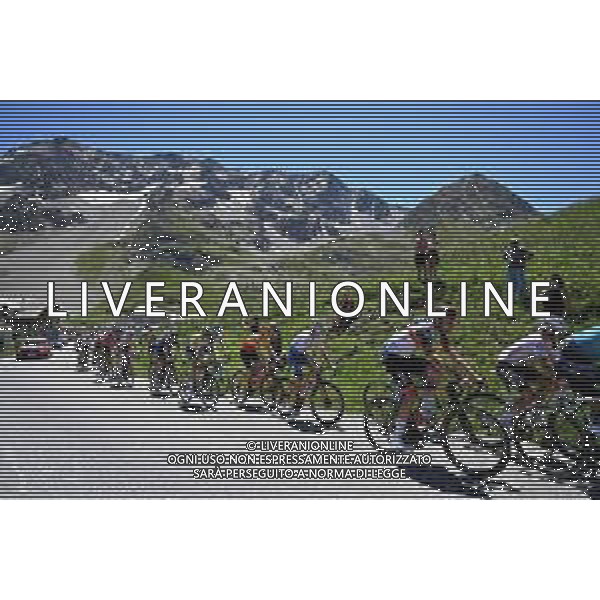 11-06-2022 Criterium Du Dauphine Libere; Tappa 07 Saint Chaffrey - Vaujany; 2022, Uae Emirates; Troia, Oliviero; Galibier; ©SIROTTI/AGENZIA ALDO LIVERANI SAS