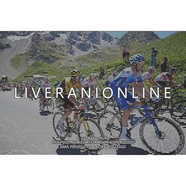 11-06-2022 Criterium Du Dauphine Libere; Tappa 07 Saint Chaffrey - Vaujany; 2022, Bikeexchange - Jayco; 2022, Jumbo - Visma; Durbridge, Luke; Harper, Chris; Galibier; ©SIROTTI/AGENZIA ALDO LIVERANI SAS