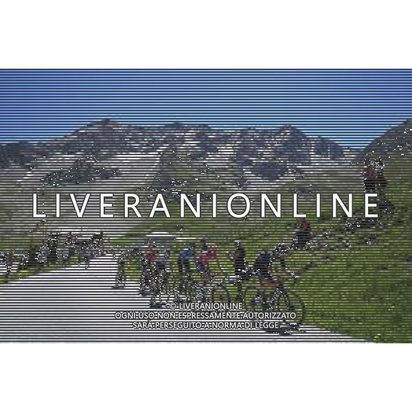 11-06-2022 Criterium Du Dauphine Libere; Tappa 07 Saint Chaffrey - Vaujany; 2022, Dsm; Vermaerke, Kevin; Galibier; ©SIROTTI/AGENZIA ALDO LIVERANI SAS