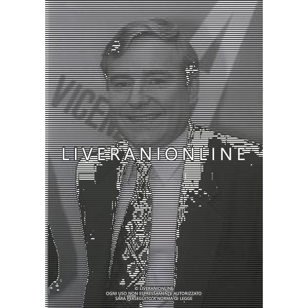 RETROSPETTIVA PIERALDO DELLE CARBONARE PRESIDENTE VICENZA CALCIO NELLA FOTO PIERALDO DALLE CARBONARE PRESIDENTE DEL VICENZA CALCIO ANNO 1995-1996 AG ALDO LIVERANI SAS