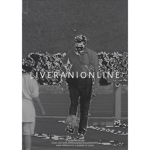 RETROSPETTIVA ANIELLO ALIBERTI PRESIDENTE SALERNITANA CALCIO NELLA FOTO ANIELLO ALIBERTI PRESIDENTE DELLA SALERNITANA CALCIO NELL\'ANNO 1995-1996 AG ALDO LIVERANI SAS