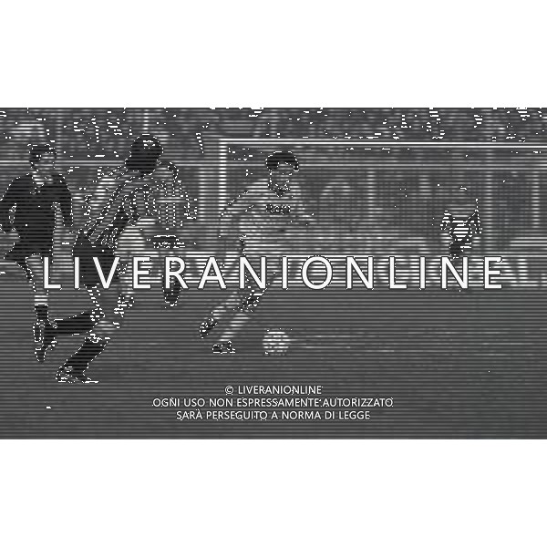 05-01-1992 BERGAMO CAMPIONATO DI CALCIO SERIE A ATALANTA -VERONA 0-0 NELLA FOTO EZIO ROSSI AG ALDO LIVERANI SAS