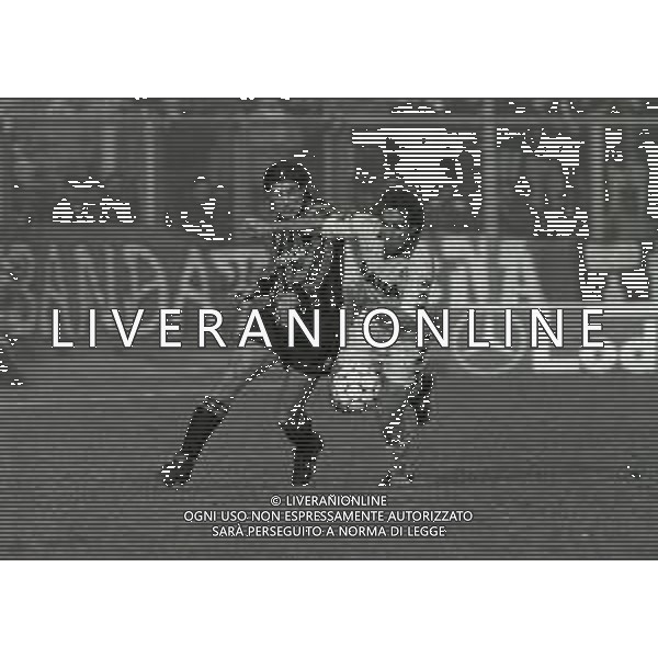 05-01-1992 BERGAMO CAMPIONATO DI CALCIO SERIE A ATALANTA -VERONA 0-0 NELLA FOTO CLAUDIO CANIGGIA E ANDREA ICARDI AG ALDO LIVERANI SAS
