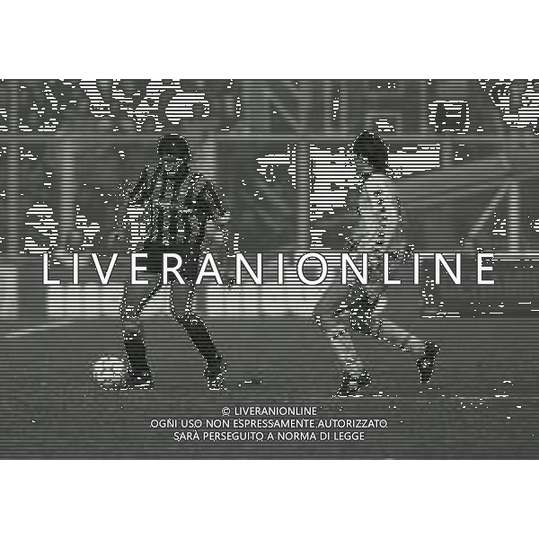 05-01-1992 BERGAMO CAMPIONATO DI CALCIO SERIE A ATALANTA -VERONA 0-0 NELLA FOTO TEBALDO BIGLIARDI AG ALDO LIVERANI SAS