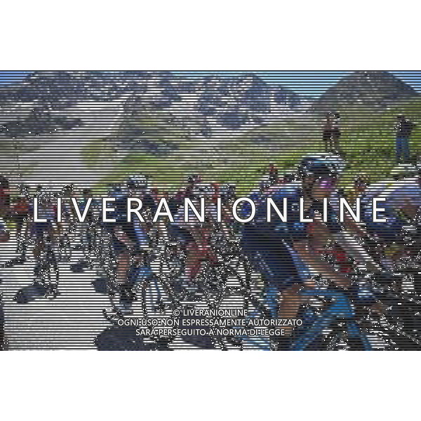 11-06-2022 Criterium Du Dauphine Libere; Tappa 07 Saint Chaffrey - Vaujany; 2022, Movistar; Mas, Enric; Galibier; ©SIROTTI/AGENZIA ALDO LIVERANI SAS
