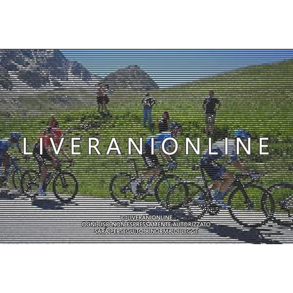 11-06-2022 Criterium Du Dauphine Libere; Tappa 07 Saint Chaffrey - Vaujany; 2022, Israel - Premier Tech; 2022, Beb Hotels - Pb Ktm; Niv, Guy; Rolland, Pierre; Galibier; ©SIROTTI/AGENZIA ALDO LIVERANI SAS