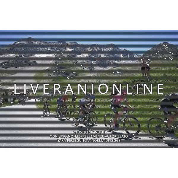 11-06-2022 Criterium Du Dauphine Libere; Tappa 07 Saint Chaffrey - Vaujany; 2022, Ef Education - Easypost; Guerreiro, Ruben; Galibier; ©SIROTTI/AGENZIA ALDO LIVERANI SAS
