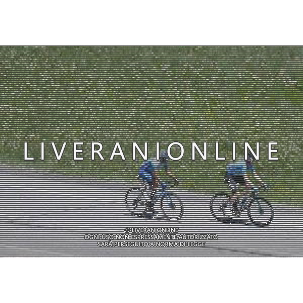 11-06-2022 Criterium Du Dauphine Libere; Tappa 07 Saint Chaffrey - Vaujany; 2022, Beb Hotels - Pb Ktm; 2022, Bikeexchange - Jayco; Rolland, Pierre; Grmay, Tsgabu; Col Du Lauteret; ©SIROTTI/AGENZIA ALDO LIVERANI SAS