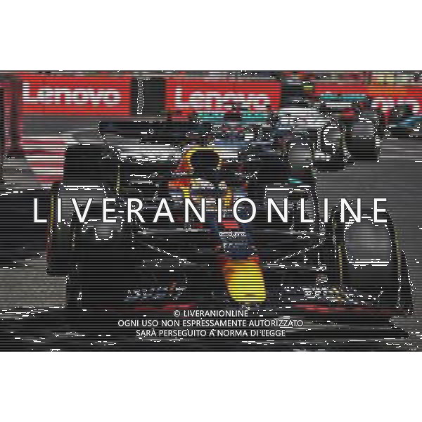 Max Verstappen (NLD) Red Bull Racing RB18. 12.06.2022. Formula 1 World Championship, Rd 8, Azerbaijan Grand Prix, Baku Street Circuit, Azerbaijan, Race Day. - www.xpbimages.com, EMail: requests@xpbimages.com © Copyright: Coates / XPB Images/AGENZIA ALDO LIVERANI SAS - ITALY ONLY EDITORIAL USE ONLY