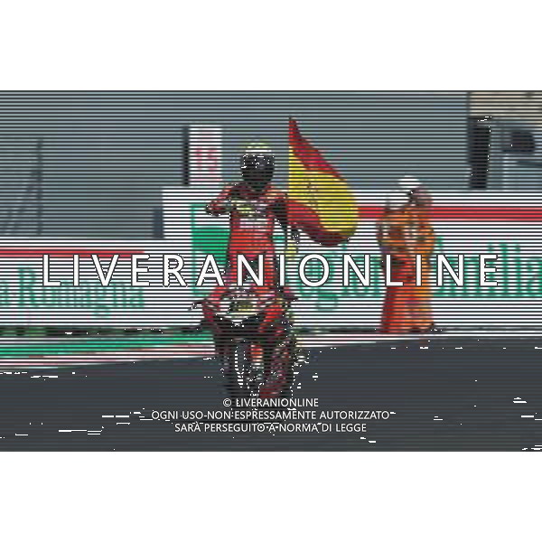 MISANO - Campionato Mondiale Superbike 12/06/2022 - nella foto: esultanza di Alvaro Bautista per la vittoria di gara 2 ©Claudio Zamagni/Agenzi Aldo Liverani s.a.s.