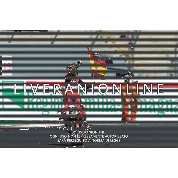 MISANO - Campionato Mondiale Superbike 12/06/2022 - nella foto: esultanza di Alvaro Bautista per la vittoria di gara 2 ©Claudio Zamagni/Agenzi Aldo Liverani s.a.s.