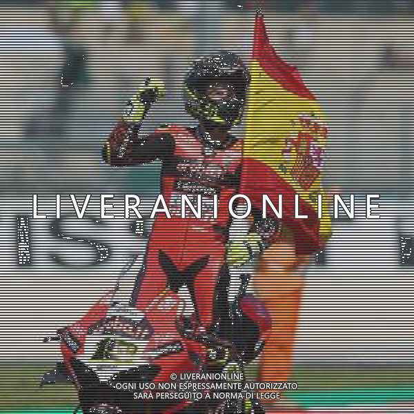 MISANO - Campionato Mondiale Superbike 12/06/2022 - nella foto: esultanza di Alvaro Bautista per la vittoria di gara 2 ©Claudio Zamagni/Agenzi Aldo Liverani s.a.s.