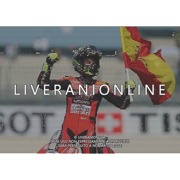 MISANO - Campionato Mondiale Superbike 12/06/2022 - nella foto: esultanza di Alvaro Bautista per la vittoria di gara 2 ©Claudio Zamagni/Agenzi Aldo Liverani s.a.s.