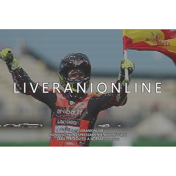 MISANO - Campionato Mondiale Superbike 12/06/2022 - nella foto: esultanza di Alvaro Bautista per la vittoria di gara 2 ©Claudio Zamagni/Agenzi Aldo Liverani s.a.s.