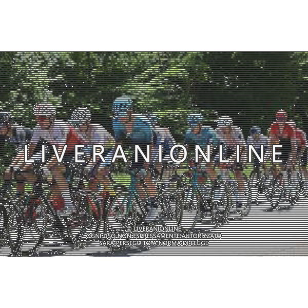 12-06-2022 Criterium Du Dauphine Libere; Tappa 08 Saint Alban Leysse - Plateau De Solaison; 2022, Astana - Qazaqstan; Romo Oliver, Javier; Col De Plainpalais; ©SIROTTI/AGENZIA ALDO LIVERANI SAS
