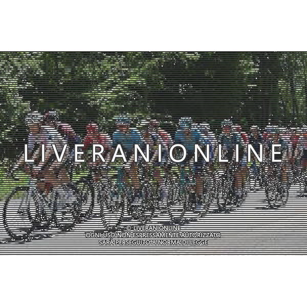 12-06-2022 Criterium Du Dauphine Libere; Tappa 08 Saint Alban Leysse - Plateau De Solaison; 2022, Astana - Qazaqstan; Riabushenko, Aleksandr; Col De Plainpalais; ©SIROTTI/AGENZIA ALDO LIVERANI SAS