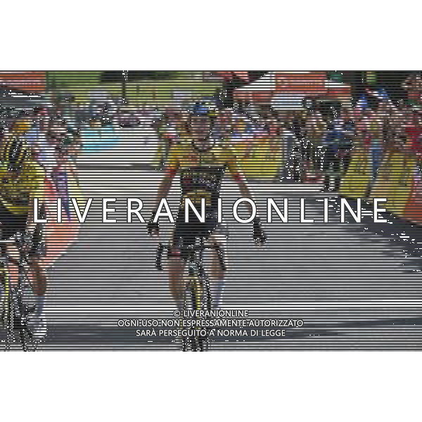 12-06-2022 Criterium Du Dauphine Libere; Tappa 08 Saint Alban Leysse - Plateau De Solaison; 2022, Jumbo - Visma; Vingegaard, Jonas; Plateau De Solaison; ©SIROTTI/AGENZIA ALDO LIVERANI SAS