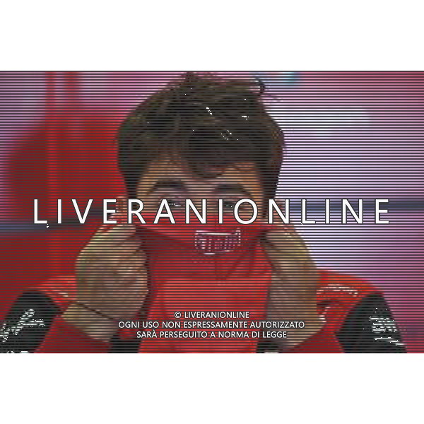 Charles Leclerc (MON) Ferrari. 12.06.2022. Formula 1 World Championship, Rd 8, Azerbaijan Grand Prix, Baku Street Circuit, Azerbaijan, Race Day. - www.xpbimages.com, EMail: requests@xpbimages.com © Copyright: Coates / XPB Images/AGENZIA ALDO LIVERANI SAS - ITALY ONLY EDITORIAL USE ONLY