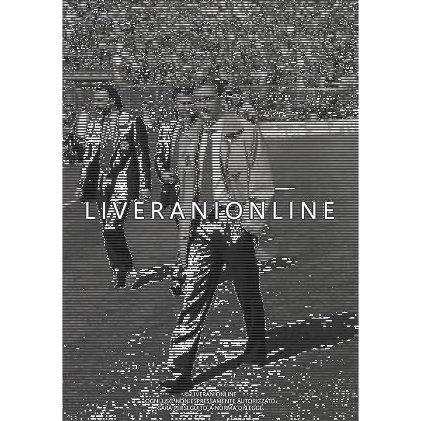 12-04-1992 BERGAMO CAMPIONATO DI CALCIO SERIE A ATALANTA-FOGGIA 4-4 NELLA FOTO ZDENEK ZEMAN ALLENATORE FOGGIA AG ALDO LIVERANI SAS