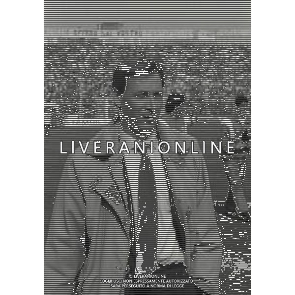 12-04-1992 BERGAMO CAMPIONATO DI CALCIO SERIE A ATALANTA-FOGGIA 4-4 NELLA FOTOCZDENCK ZEMAN ALLENATORE FOGGIA AG ALDO LIVERANI SAS