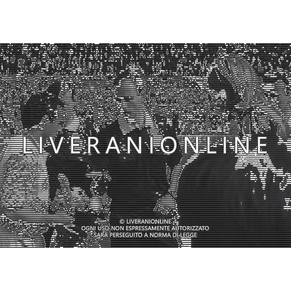 12-04-1992 BERGAMO CAMPIONATO DI CALCIO SERIE A ATALANTA-FOGGIA 4-4 NELLA FOTO ARBITRO LIBERO BRIGNOCCOLI AG ALDO LIVERANI SAS