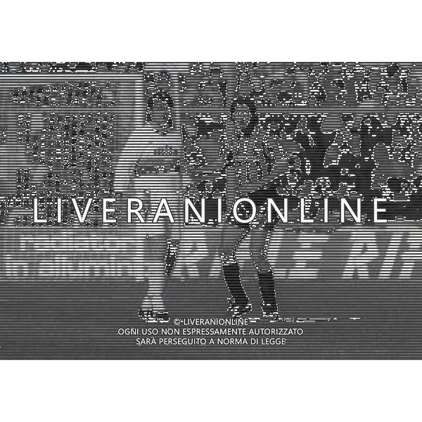 29-03-1992 BERGAMO CAMPIONATO DI CALCIO SERIE A ATALANTA-GENOA 1-0 NELLA FOTO Tomáš Skuhravý-TEBALDO BIGLIARDI AG ALDO LIVERANI SAS