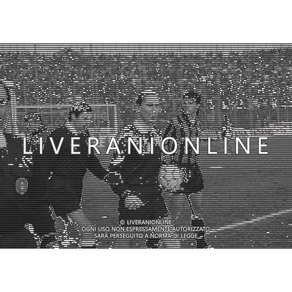 06-01-1991 BERGAMO CAMPIONATO DI CALCIO SERIE A ATALANTA-CESENA 3-0 NELLA FOTO ARBITRO MARIO BRUNI AG ALDO LIVERANI SAS