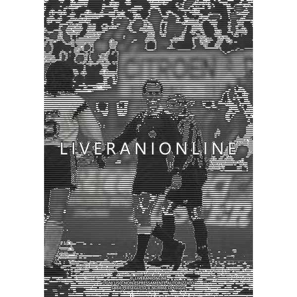 06-01-1991 BERGAMO CAMPIONATO DI CALCIO SERIE A ATALANTA-CESENA 3-0 NELLA FOTO ARBITRO MARIO BRUNI AG ALDO LIVERANI SAS