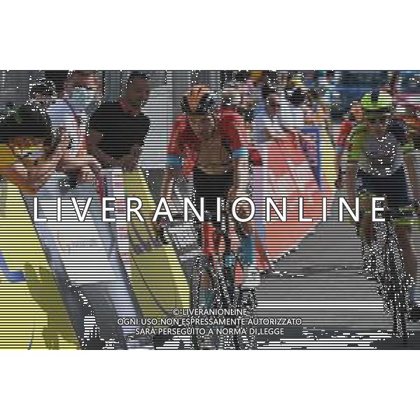 12-06-2022 Criterium Du Dauphine Libere; Tappa 08 Saint Alban Leysse - Plateau De Solaison; 2022, Bahrain - Victorious; Caruso, Damiano; Plateau De Solaison; ©SIROTTI/AGENZIA ALDO LIVERANI SAS