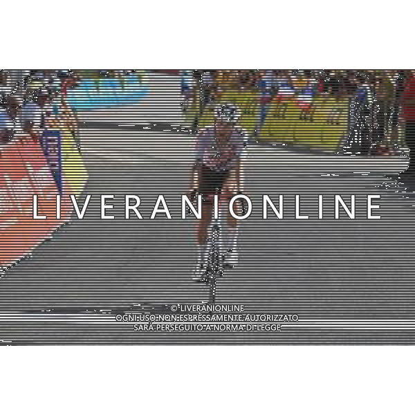 12-06-2022 Criterium Du Dauphine Libere; Tappa 08 Saint Alban Leysse - Plateau De Solaison; 2022, Ag2r - Citroen; Bouchard, Geoffrey; Plateau De Solaison; ©SIROTTI/AGENZIA ALDO LIVERANI SAS