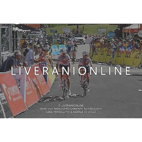 12-06-2022 Criterium Du Dauphine Libere; Tappa 08 Saint Alban Leysse - Plateau De Solaison; 2022, Trek - Segafredo; Gallopin, Tony; Elissonde, Kenny; Plateau De Solaison; ©SIROTTI/AGENZIA ALDO LIVERANI SAS