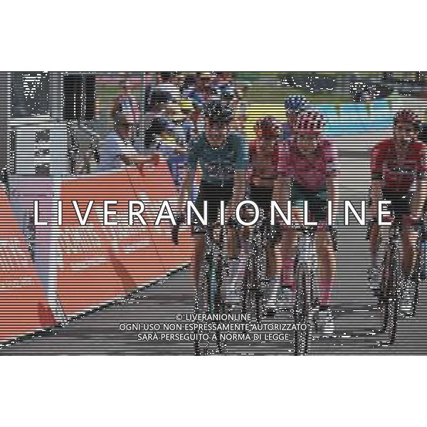 12-06-2022 Criterium Du Dauphine Libere; Tappa 08 Saint Alban Leysse - Plateau De Solaison; 2022, Beb Hotels - Pb Ktm; 2022, Ef Education - Easypost; Lietaer, Eliot; Keukeleire, Jens; Plateau De Solaison; ©SIROTTI/AGENZIA ALDO LIVERANI SAS