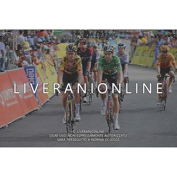 12-06-2022 Criterium Du Dauphine Libere; Tappa 08 Saint Alban Leysse - Plateau De Solaison; 2022, Jumbo - Visma; Benoot, Tiesj; Van Aert, Wout; Plateau De Solaison; ©SIROTTI/AGENZIA ALDO LIVERANI SAS