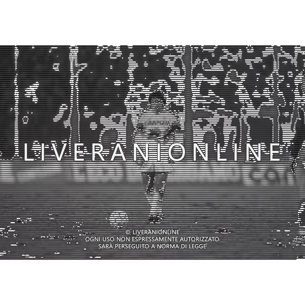 12-12-1990 BERGAMO RITORNO OTTAVI DI FINALE DI COPPA UEFA ATALANTA -COLONIA 1-0 NELLA FOTO eligio nicolini AG ALDO LIVERANI SAS