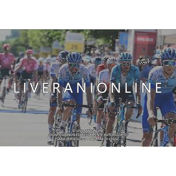 13-06-2022 Tour De Suisse; Tappa 02 Kusnacht - Aesch; 2022, Bikeexchange - Jayco; 2022, Astana - Qazaqstan; Howson, Damien; Moscon, Gianni; Aesch; ©SIROTTI/AGENZIA ALDO LIVERANI SAS