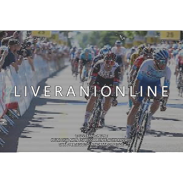 13-06-2022 Tour De Suisse; Tappa 02 Kusnacht - Aesch; 2022, Bikeexchange - Jayco; 2022, Uae Emirates; Matthews, Michael; Trentin, Matteo; Aesch; ©SIROTTI/AGENZIA ALDO LIVERANI SAS