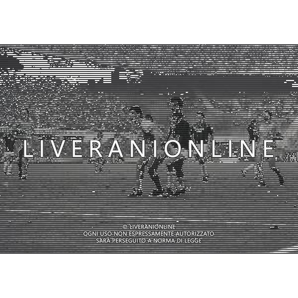 26-10-1986 MILANO CAMPIONATO DI CALCIO SERIE A MILAN-BRESCIA 2-0 NELLA FOTO DOPO GOAL PIETRO VIRDIS AG ALDO LIVERANI SAS