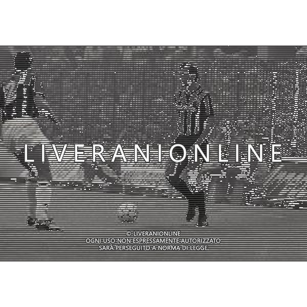 12-10-1986 MILANO CAMPIONATO DI CALCIO SERIE A MILAN -INTER 0-0 NELLA FOTO ANDREA MANDORLINI AG ALDO LIVERANI SAS